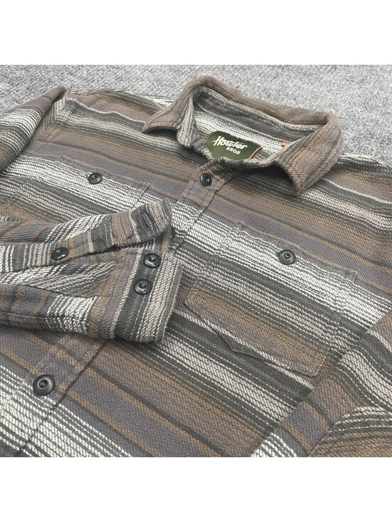 Howler Brothers Other - Howler Brothers Rodanthe Flannel Shirt Mens Medium Striped Long Sleeve Button Up